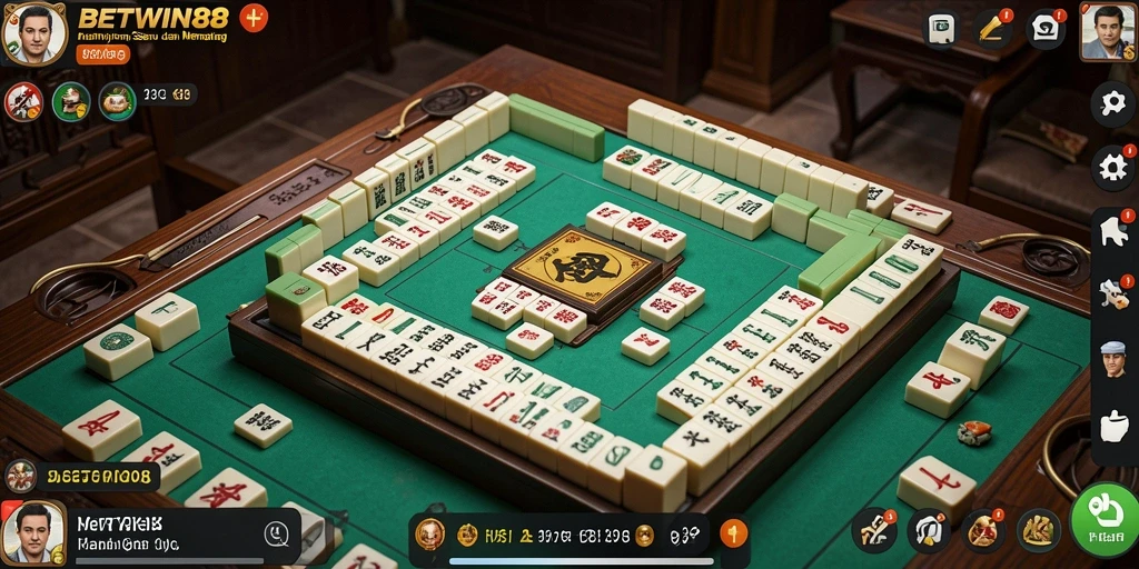 Tampilan antarmuka dan gameplay menarik dari BETWIN88 Mahjong.