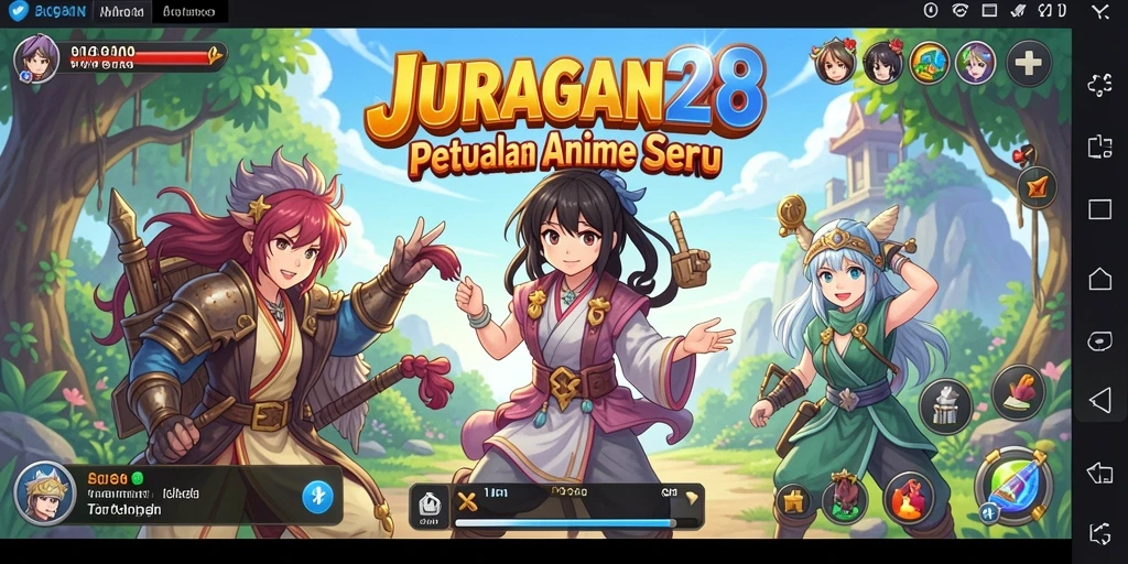 Tangkapan layar dari gameplay JURAGAN28 yang penuh aksi.