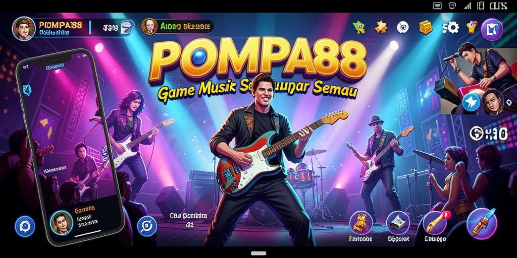 Tampilan screenshot gameplay POMPA88 yang menarik dan penuh warna.