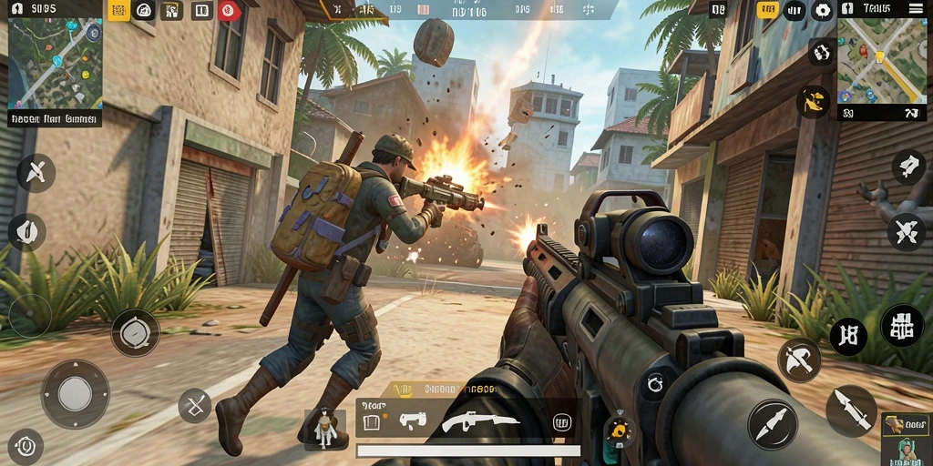 Gameplay TPS yang mendebarkan dan penuh aksi.